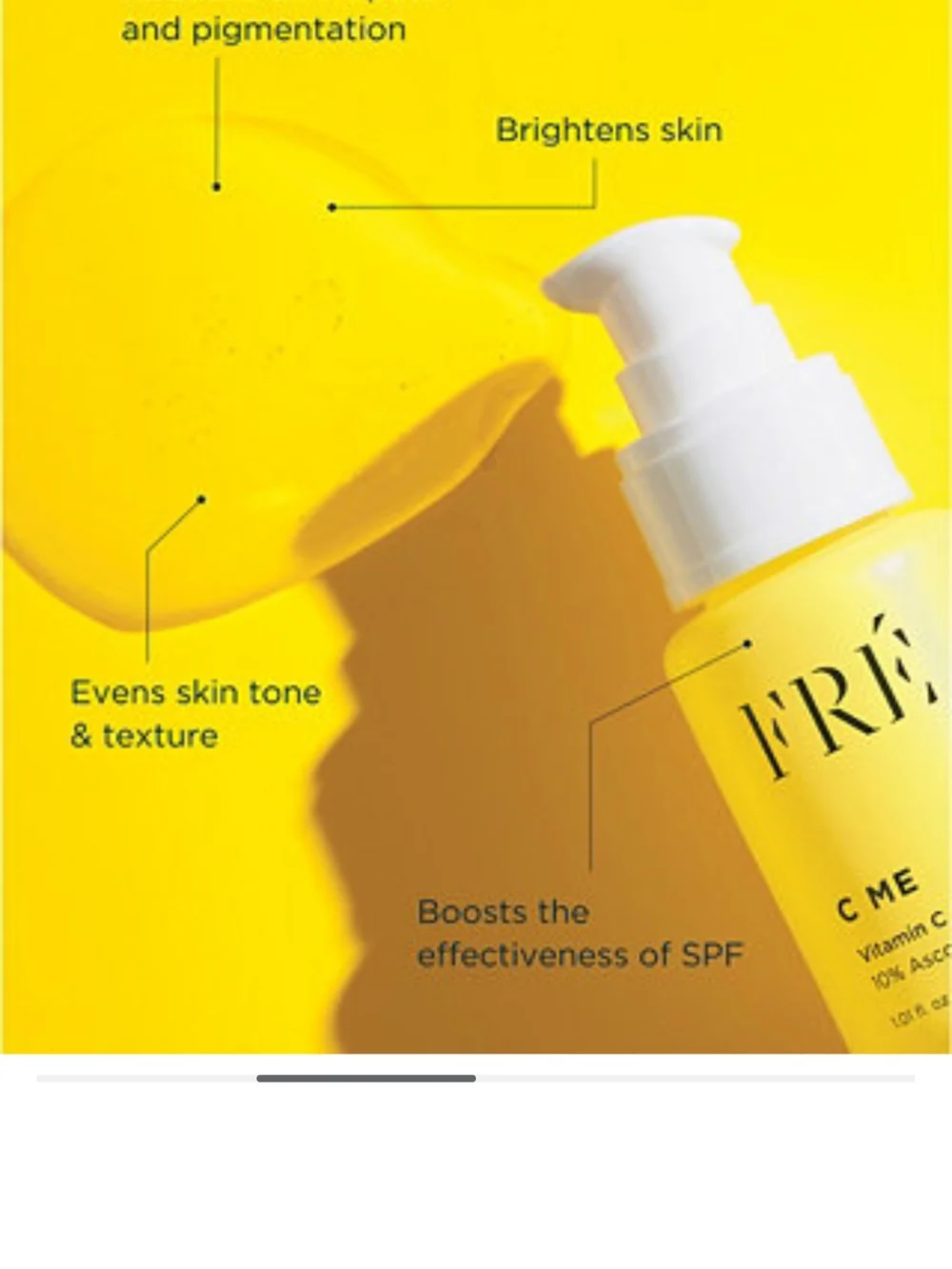 FRE C ME Vitamin C Serum 30ml BNIB